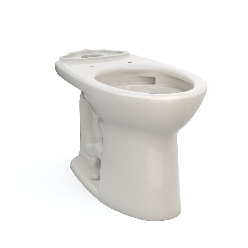 TOTO® Drake® Elongated TORNADO FLUSH® Toilet Bowl with CEFIONTECT®, Bone - C776CEG#03, Sedona Beige