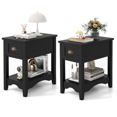 Adaelyn 56 cm W Bedside Table