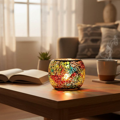 Glass Tabletop Pillar