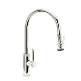 Industrial Plp Pulldown Faucet - Lever Sprayer - Angled Spout