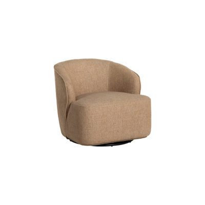 Upholstered Fabric Accent Chair