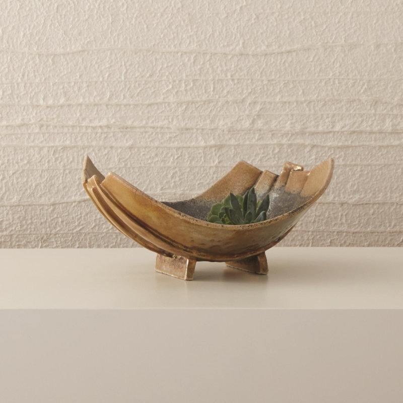 Strata Bowl-Raku