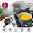 Granitestone Pro Hard Anodized 13 Piece Nonstick Cookware Set with Utensils, Oven & Dishwasher Safe