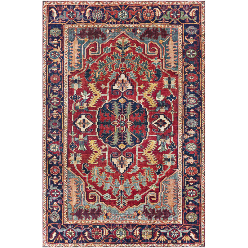 Fleckenstein Oriental Indoor Rug, Rectangle 2'3" x 3'9"