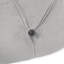 Velours gris avec l 17,61 po Hauteur attrayante, 39,67 po,