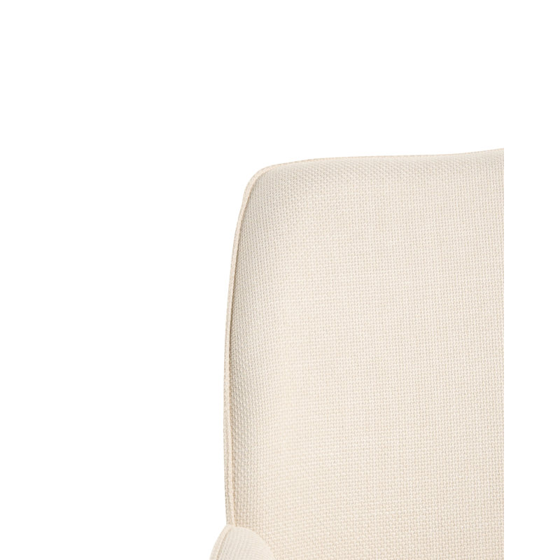 17 Stories Fabric Office Chair, White