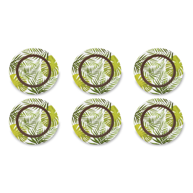 Foliage 33cm Charger Plate - Set of 6