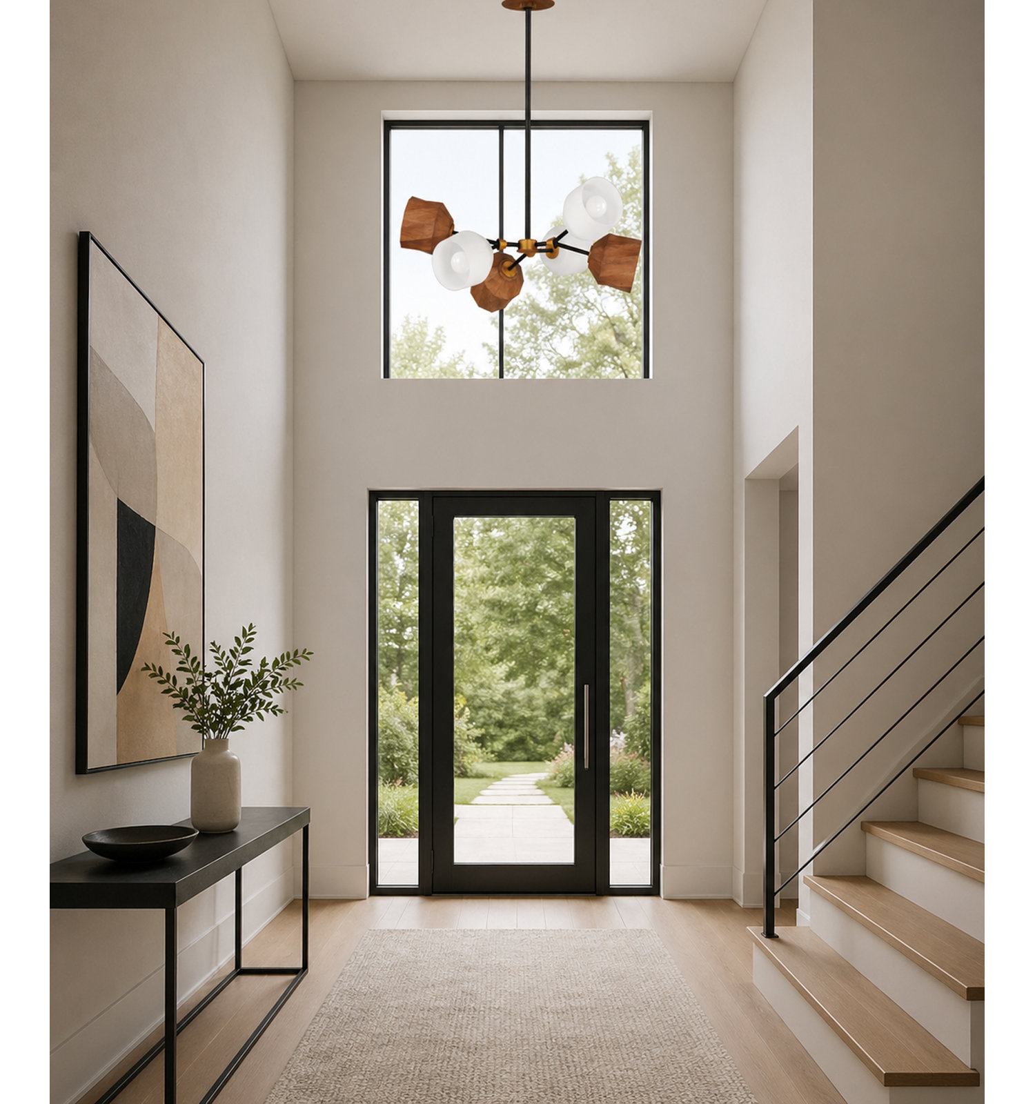 Mirielle Pendant Light, 15.75" H x 30.75" W x 30.75" D, 6
