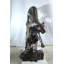 Statue de cigare grimpante en aluminium fabriquée à la main NIFao - sculpture de finition bronze inspirée de la faune - 44 po x 20 po x 50 po