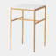 Cut Marble End Table-568847031