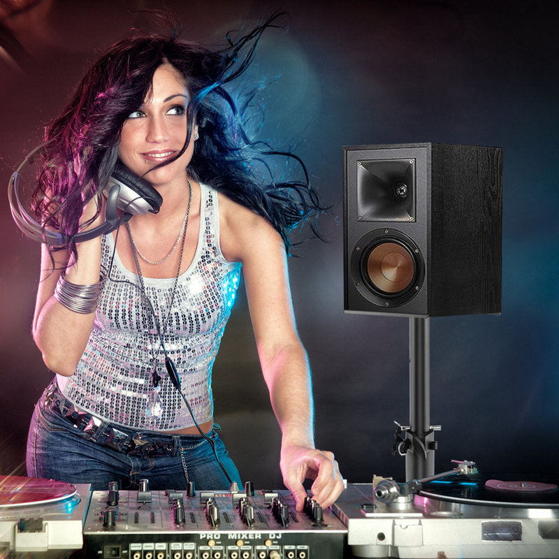 62'' Adjustable Height Universal Speaker Stand