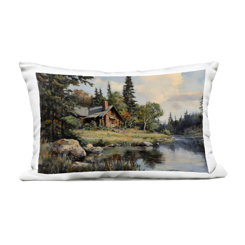Coussin d'extérieur Creek Cabin