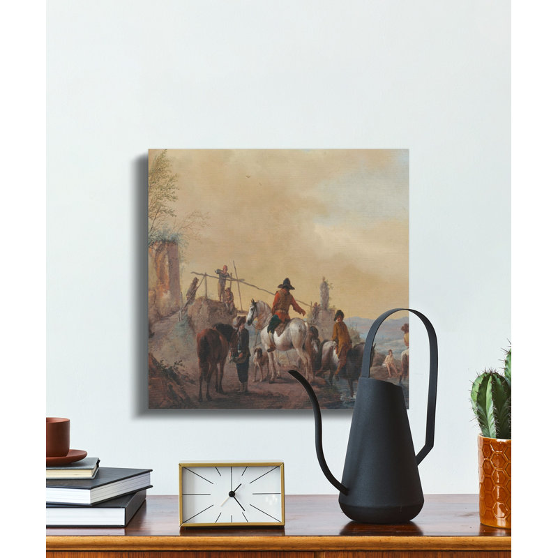 Isham Wrapped Canvas Print Set, 36x36