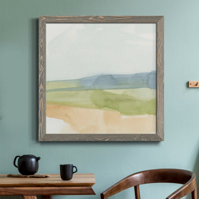 Toile encadrée Pastel Slopes I-Premium - prête à être accrochée