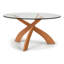 Entwine Chat Tables - Round Glass Top Table-523355068-523355011