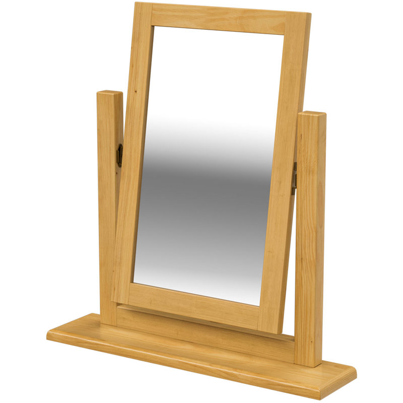 Chunky Wood Wall Mirror