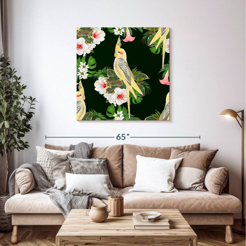 Crowati Cockatiels tropicaux