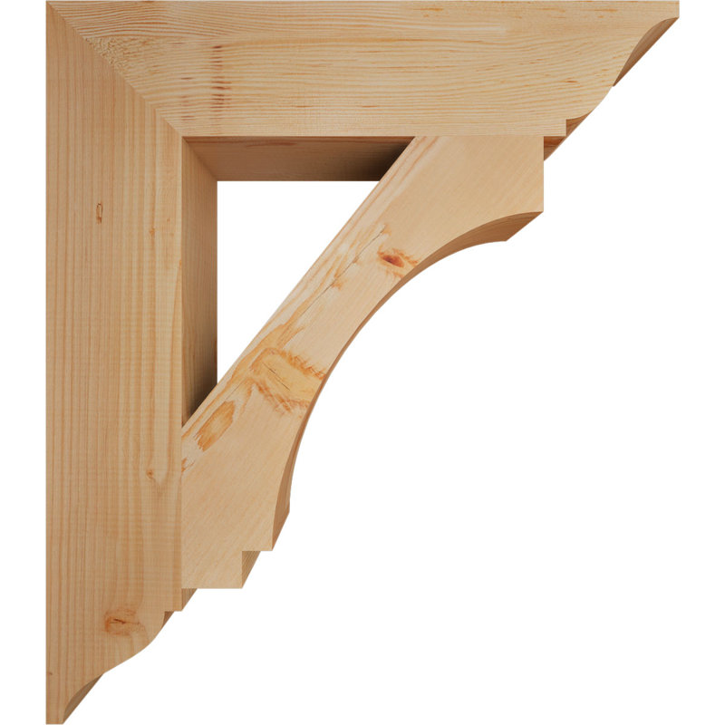 Support impérial traditionnel, H 32 po x l 5,5 po x P 28 po, Douglas (lisse)
