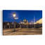 Impression d'art mural de la ville de Berlin, crépuscule, architecture contemporaine abstraite-242530910