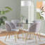 Chaises Parson rembourrées en velours avec dossier 18,5 po Terrance-958178319