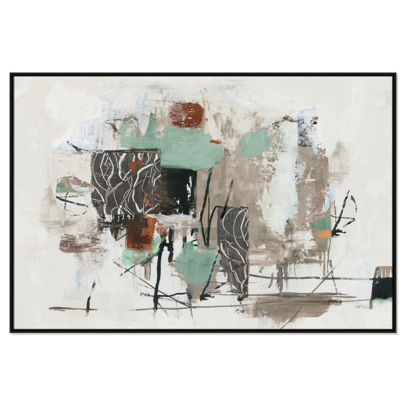 Reproduction lyrique par Casa Fine Arts, Espresso, H 41,5 po x l 61,5 po
