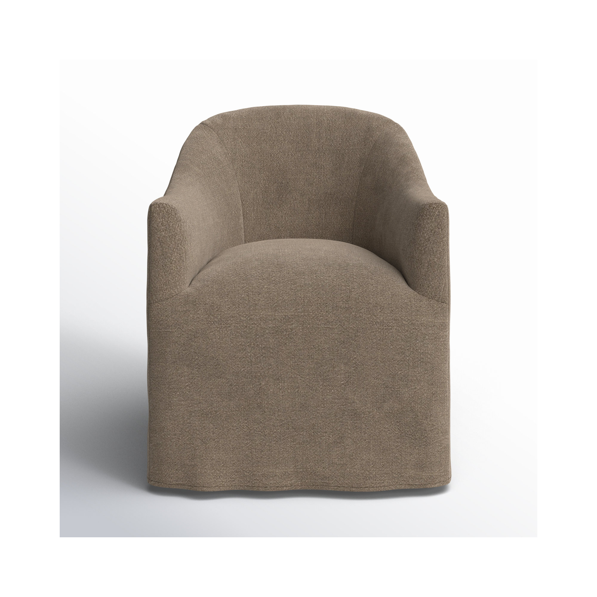 Galinda Upholstered Arm Chair in Beige, Broadway Coffee