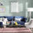 Laith Glass Top Coffee Table-378228719-378228717