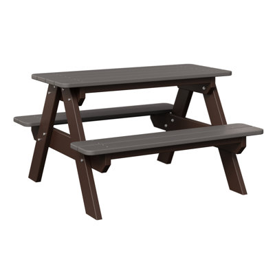 Table de pique-nique rectangulaire pour enfants Berlin Gardens