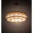 12 - Light Dimmable Drum Chandelier