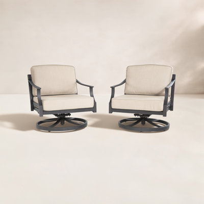 Tamarin Sunbrella® Swivel Patio Lounge Chair