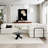 Cniyah Convertible L-Shaped Corduroy Sectional Sofa Bed-114114610