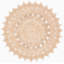 Lupe Geometric Handwoven Jute Tan Area Rug-861480820