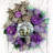 Faux Hydrangea 18'' Wreath