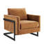 Fauteuil d'appoint en tissu Posse-663266817-663266816