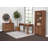 Dame Writing Desk with Built-In Electrical Outlet