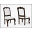 Table de salle à manger rectangulaire formelle 9 pièces avec rallonge de 18 pouces, finition brun café foncé foncé, base à double caisson finement sculptée, ensemble de salle à manger en bois massif-1498336322