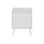 Table d'appoint moderne en stratifié avec tiroirs de rangement spacieux, parfaite pour le salon et l'organisation de la chambre à coucher.-914663304
