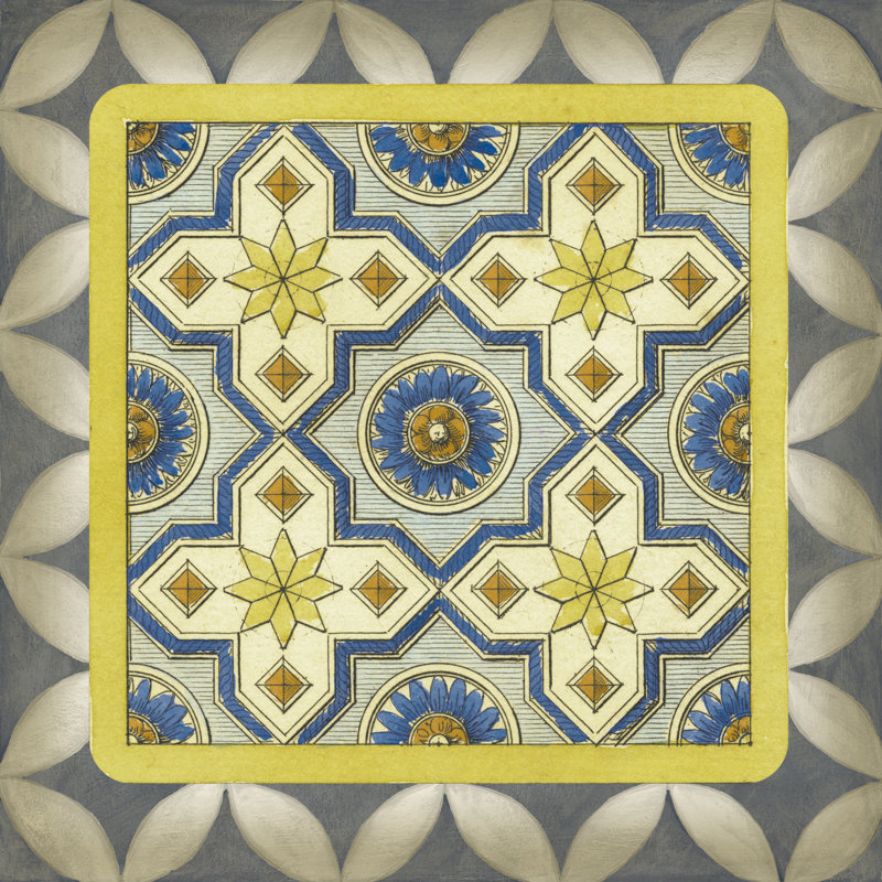 " Classic Tile I " by Vision Studio, 20" H x 20" W x 1.25" D