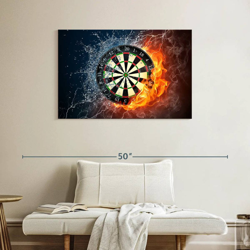 Senne Board For Darts, 26" H x 39" W