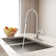 CASAINC Single-Handle Pull-Down Kitchen Faucet Single Hole Faucet