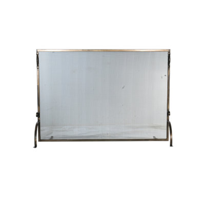 Wilmer 1 Panel Steel Fireplace Screen