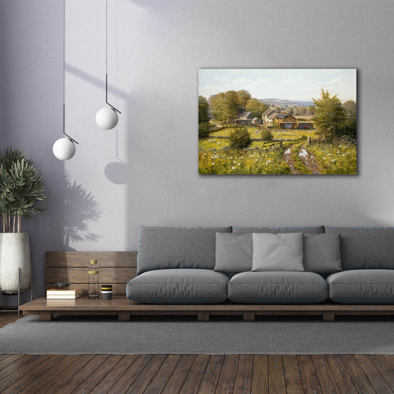 Avaneesh " Dale Farm ", 40" H x 60" W x 1.5" D