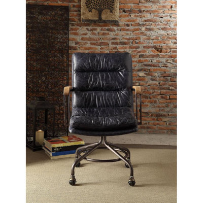 Will Swivel Leather Rolling Executive Office Chair