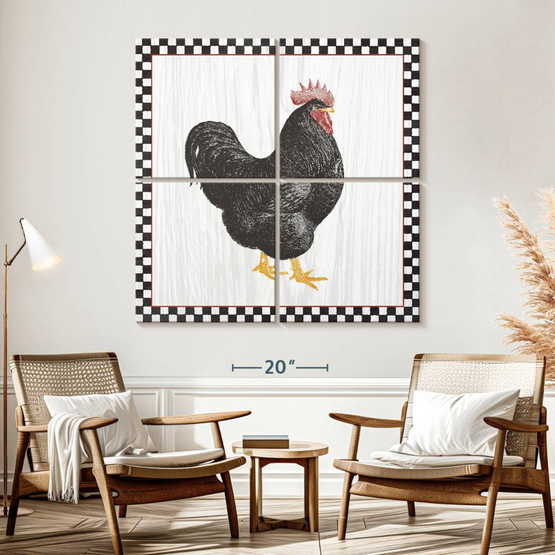 Brampt Home To Roost III, H 57 po x l 57 po