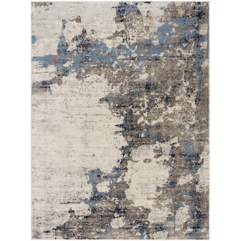 Jemison Abstract Indoor Rug, Rectangle 5'3" x 7'1"