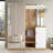 Hall Tree 57.95'' Wide with Shoe Storage-2121393189