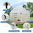 8×10 ft Outdoor Polycarbonate Greenhouse, Walk-In with Quick-Setup Aluminum Frame, Adjustable Roof Vent-124605517-124605525
