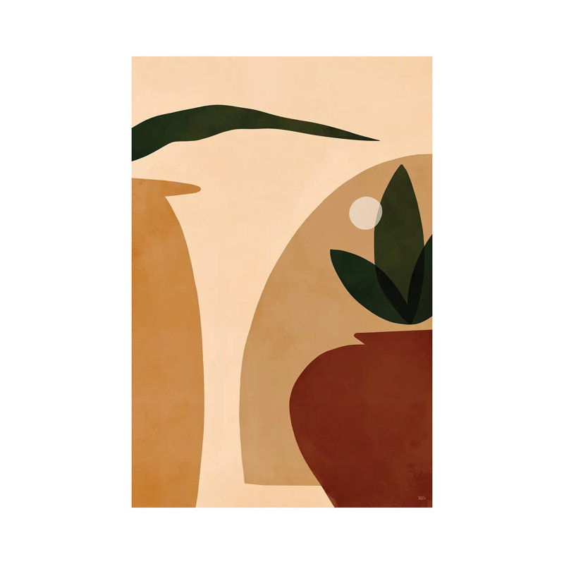 Ochre by Bria Nicole - Print on Canvas, Wrapped Canvas, 20.32 cm H x 30.48 cm W