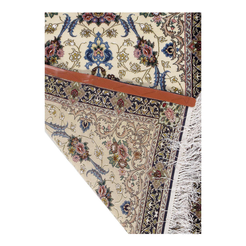 Merkiel Oriental Area Rug in Ivory