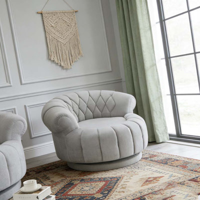 Fauteuil d'appoint pivotant